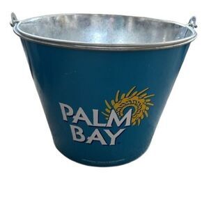 Palm Bay Alcoholic Beverage Metal Ice Bucket